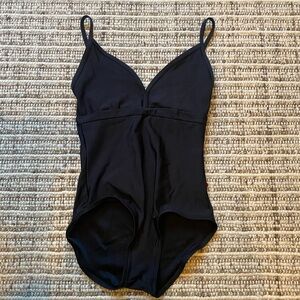 COPY - YUMIKO LEOTARD: SIZE SMAL:NYLON BLACK